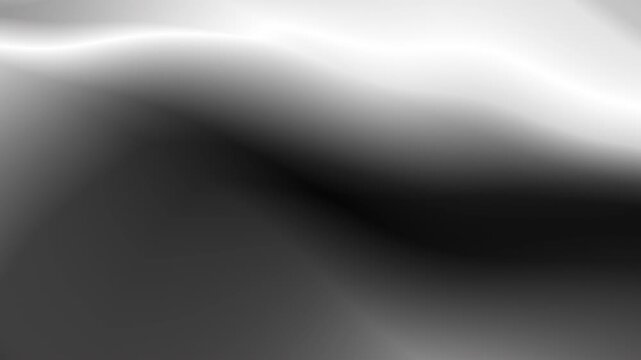 High Contrast Graphite Silk Drapery Sleek Metallic Silver And Liquid Onyx Transition