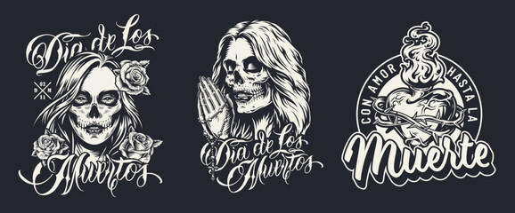 Fototapeta premium Dia de los Muertos Fest