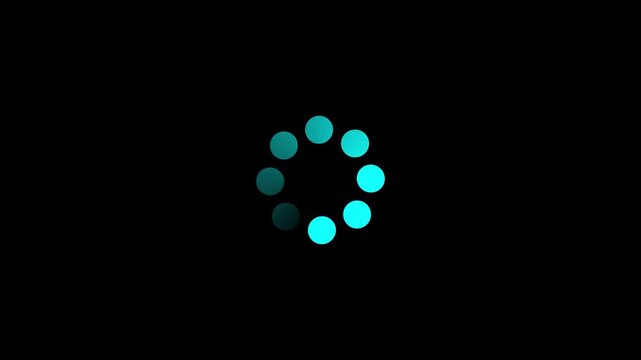 Loading circle or progress loading bar video. Animation of preloaded animation web design template, Loading animation green screen loading progress bar motion loading symbol buffering