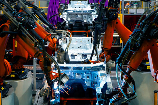 Automotive production line automation