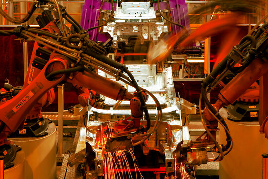 Automotive production line automation