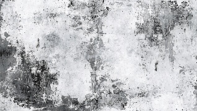 Weathered concrete wall texture in grey with grunge paint splatters concrete weathered background abstract