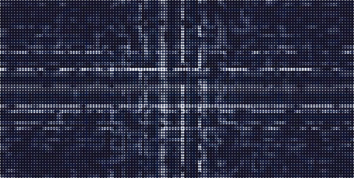 Abstract digital glitch pattern with light effects Vector, illustration