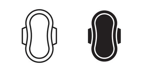 Hygienic pad icon © Hindi