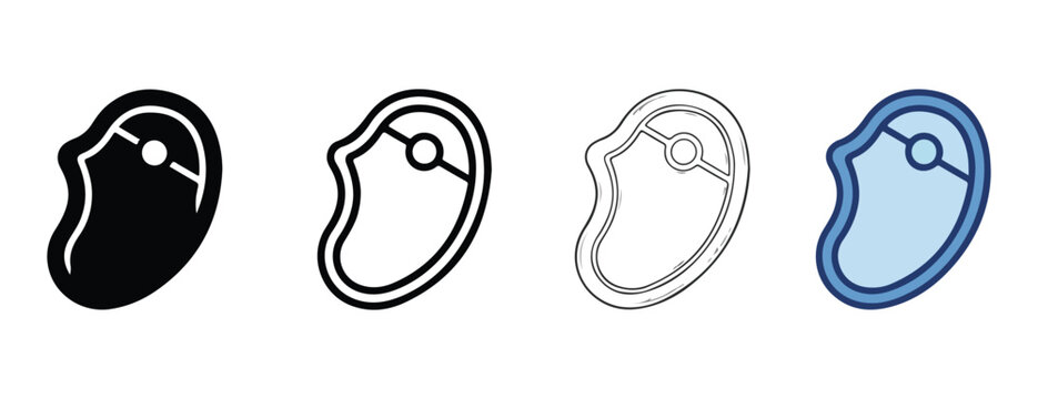 can ring pull tab icons on white background