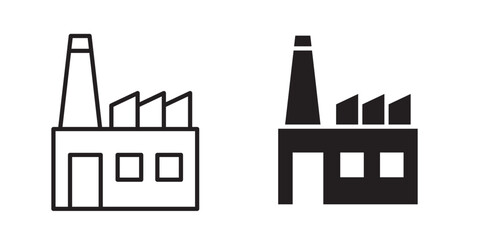 Fototapeta premium Power plant icon