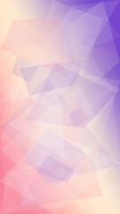 Obraz premium Soft pink and lavender polygonal geometric shapes create an elegant abstract background, ideal for design layouts, branding, and calm modern website themes.