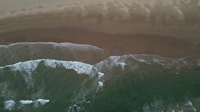 Stockton beach sand dunes near Newcastle, Australia