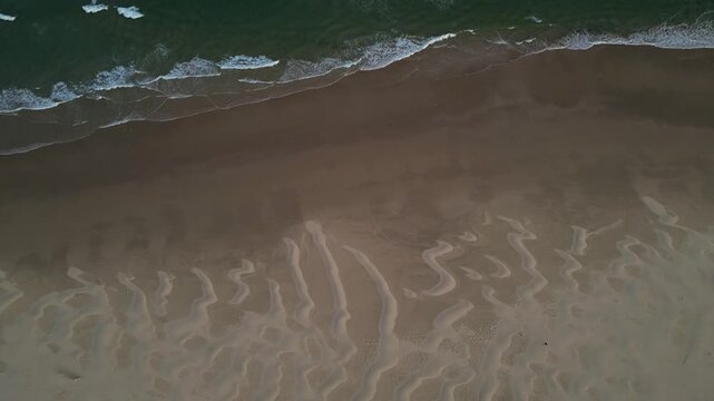 Stockton beach sand dunes near Newcastle, Australia