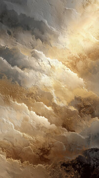 Abstract luxury gold and white textured background