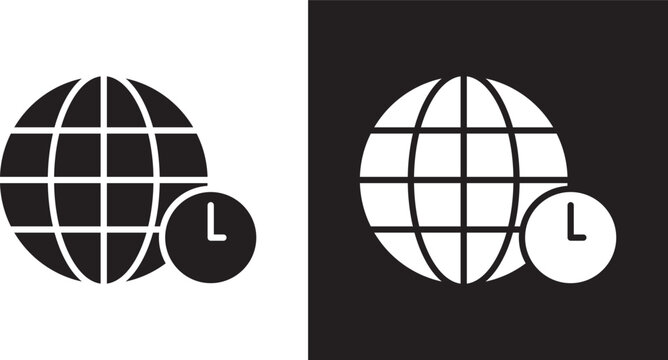 Time zones icon