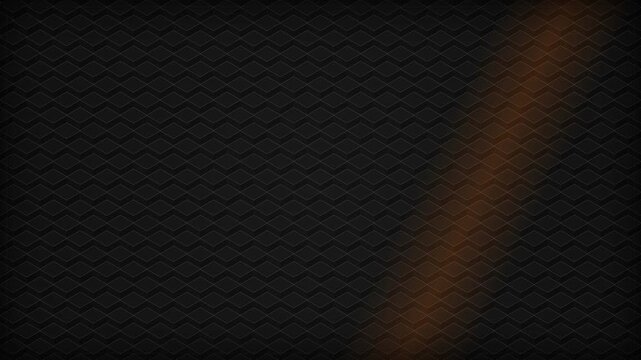 Isometric matte hexagon grid sweep animation plays on screen