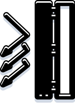Light rays striking a reflective barrier, showing protection and redirection as incoming beams are blocked or deflected into outgoing arrows on a clean white minimalist background