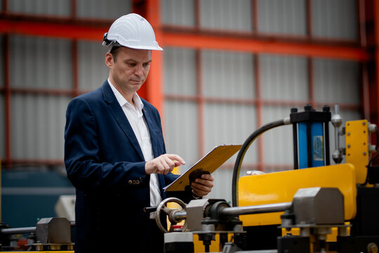 Professional engineering, worker, Man Quality, maintenance, check in factory, warehouse Workshop for factory operators, engineering women control. industry engineer team worker operate control...