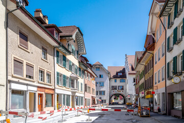 Obraz premium Altstadt, Mellingen, Schweiz 