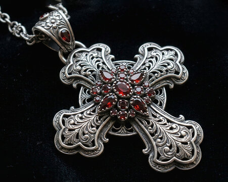 medal with rubins