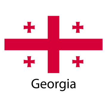 Georgia national flag