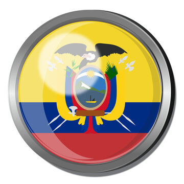 Ecuador flag badge