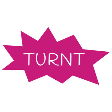 Turnt spech bubble