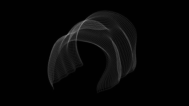Puffed: Tunnel Network geometry shape object landscape abstract formation generative animation art generative technology Design Motion