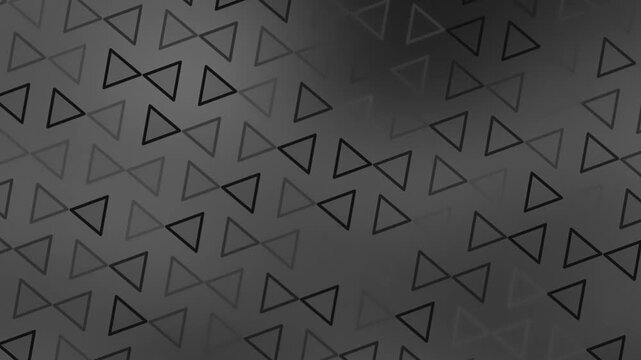 Geometric Pattern Ceiling Abstracting into Soft Light