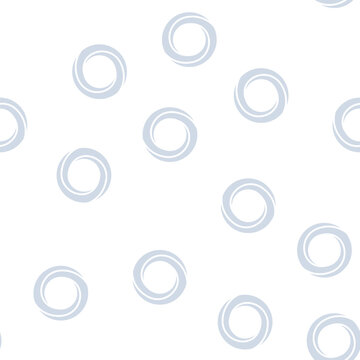 circle impossible geometric shape vector glyph seamless pattern circle impossible geometric shape sign illustration