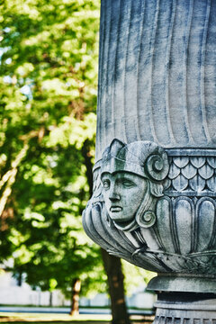 King Memorial Fountain (aka the Moses Fountain), located in Washington Park in Albany, New York