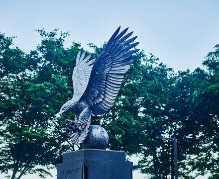 New York State World War II Memorial, which is located at the Empire State Plaza in Albany, New York