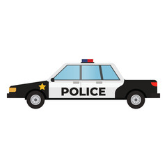Police patrol car illustration © Vexels