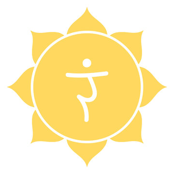 Chakra manipura icon