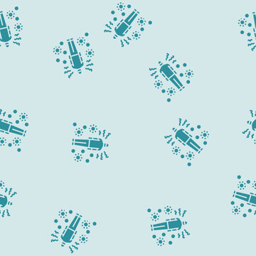 illness nosophobia fear vector glyph seamless pattern illness nosophobia fear sign illustration