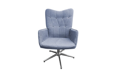 Fototapeta premium Modern Elegant office armchair isolated on white background