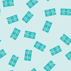 Fototapeta premium medical bandage roll fracture injury vector glyph seamless pattern medical bandage roll fracture injury sign illustration
