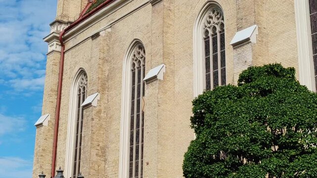 Roman Catholic Parish Church of &ldquo;The Name of Mary&rdquo;  in  Novi Sad, Serbia as city symbol