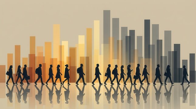 Economic growth slowdown limiting job creation and causing workforce participation issues.