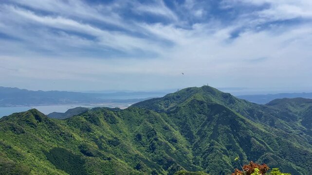 経ヶ岳山頂からの眺望