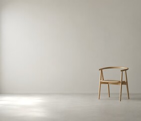 Fototapeta premium Beautiful minimalist and perfectly empty spaces creating tranquil environments for modern lifestyle architectural photography backgrounds