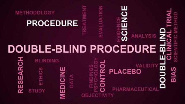 Double-Blind Procedure Word Cloud
