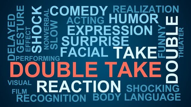Double Take Word Cloud