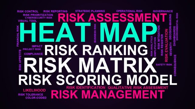 Heat Map Word Cloud