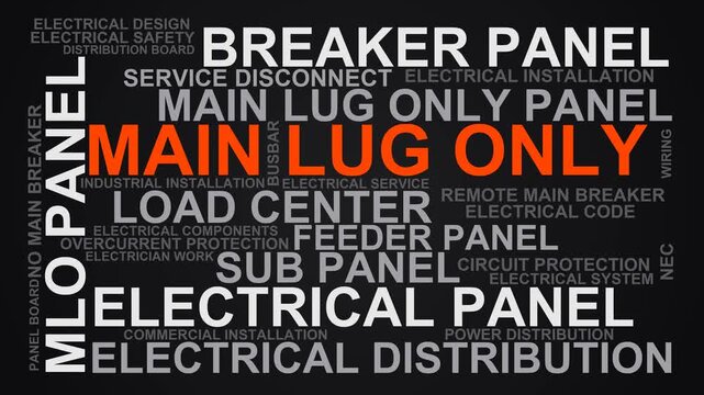 Main Lug Only Word Cloud