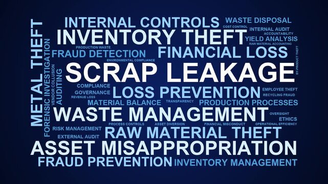 Scrap Leakage Word Cloud