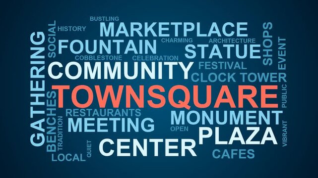 Townsquare Word Cloud