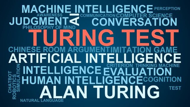 Turing Test Word Cloud