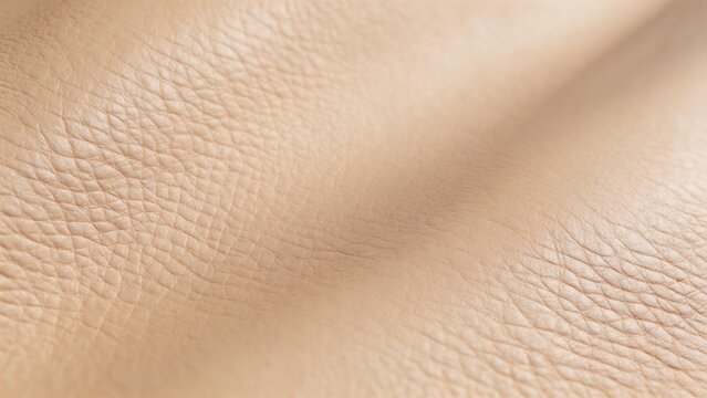Closeup of textured leather surface