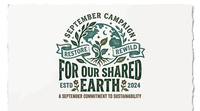 Restore Rewild For Our Shared Earth 2024 Sustainability Campaign