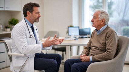 Fototapeta premium Senior Feeling Unwell With Chest Pain