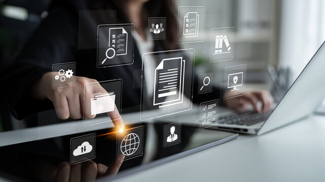 A comprehensive document management system for corporate data. This includes secure file storage, team collaboration, and compliance checks for all official business records. Fermion