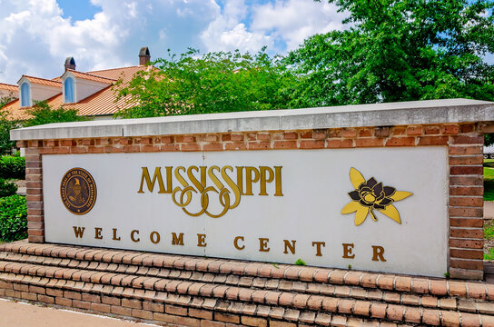 Mississippi Welcome Center on Interstate 10 in Moss Point Mississippi