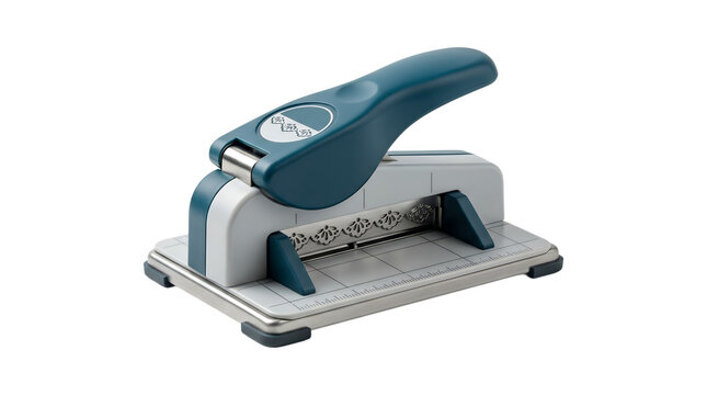 Heavy duty paper hole puncher for office and school stationery supplies.